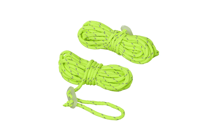 Komplet štirih fluorescentnih vrvic ProPlus 361802 za 4-metrski šotor