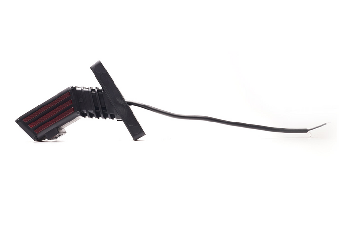 WAŚ 2550L W297.3.1 SPOT LED leva pozicijska luč na kratkem kraku