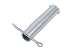 KNOTT 406699.001 os podpornega kolesa, puša 93x20mm