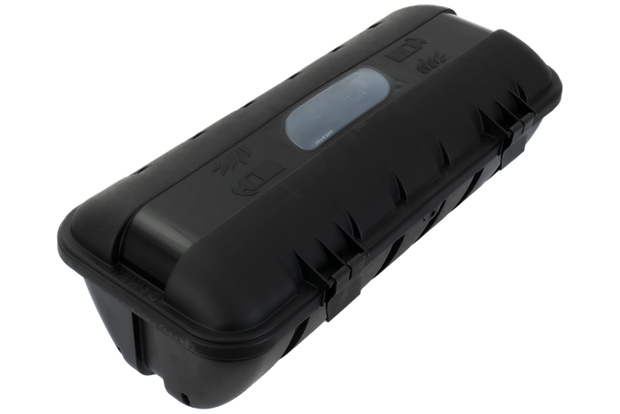 Škatla za gasilni aparat 9/12kg DAKEN 82511 STRIKE 707x322x239mm črna