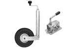 Podporno kolo z litoželezno objemko WINTERHOFF ST48-260LB+KLE48-G 150kg 48mm 500-710mm