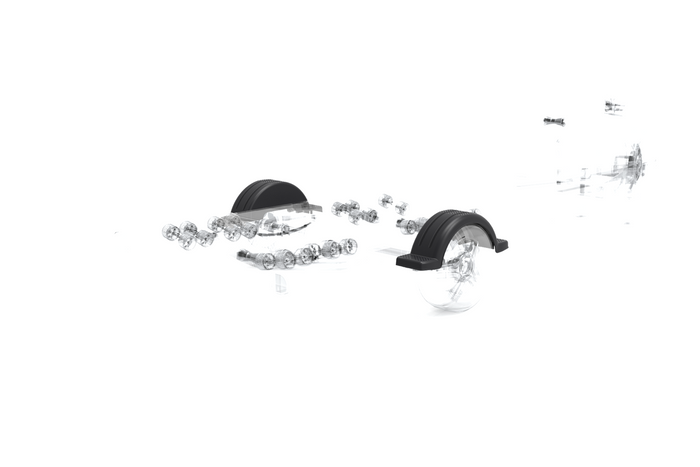 Blatnik za prikolico za čoln 13" DOMAR D20422 blatnik 950/240 mm