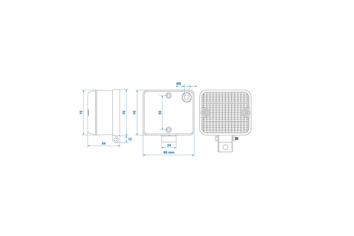 ProPlus 343632 univerzalna zadnja meglenka