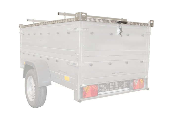 UNITRAILER GARDEN TRAILER 150 KIPP pokrov prikolice s cilindri / ključavnico