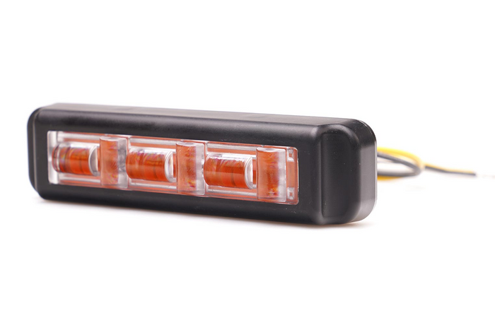 Opozorilna lučka WAŚ 2466 W285 LED utripajoča lučka oranžna GLAVNA/PODREJENA