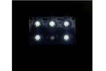 HORPOL LWD2153/CZ LED 900lm črna notranja avtomobilska svetilka s stikalom