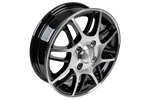 Aluminijasto platišče za prikolico UNITRAILER 4Jx13" 4x100 ET:30
